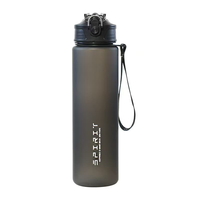 750ML Minimalist Cross-Border Solid Frosted Sports Water Bottle Portable Fashion Bestseller