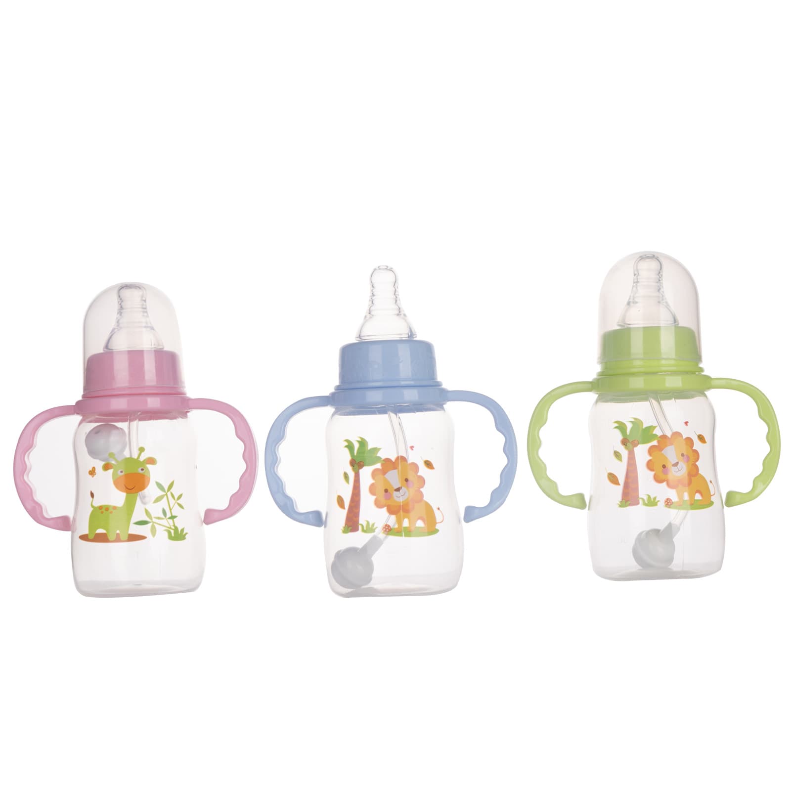 Standard neck PP plastic bottles for children, newborns, infants, and babies, 150ml size, wholesale from the manufacturer.