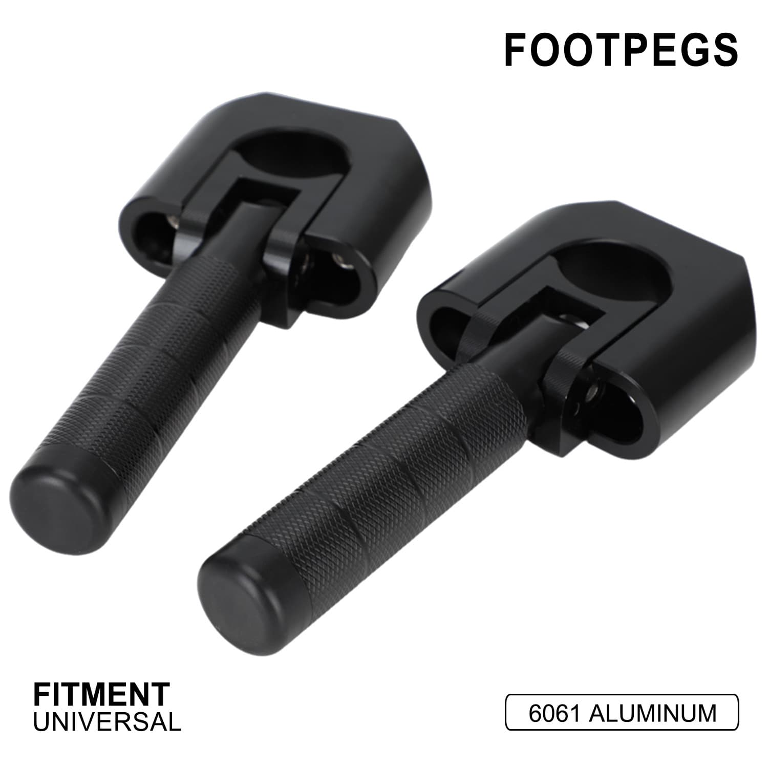 For Most Motorcycles High-Quality Aluminum Alloy Material Foldable Rally Front Foot Pegs Modification Accessories