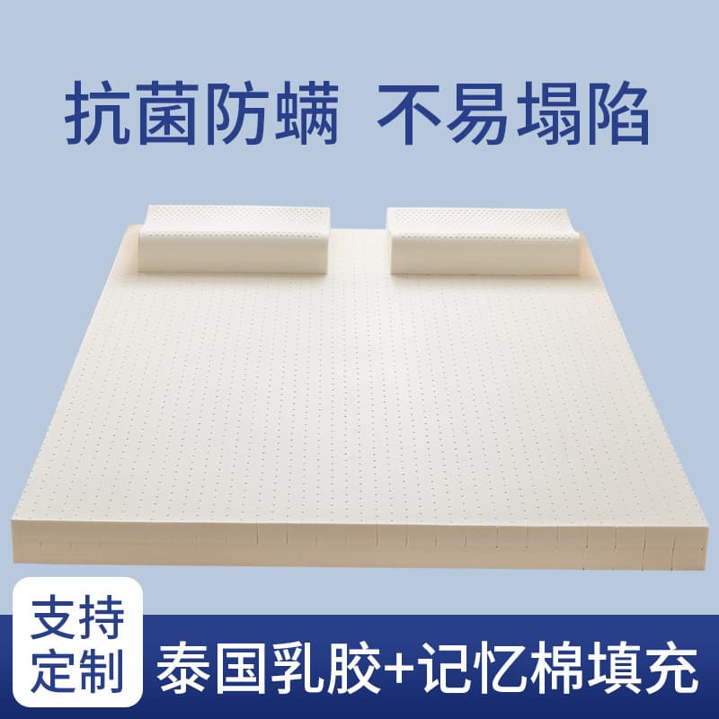 Mattress Home Bedroom Soft Pad, Latex Memory Foam Pad, Student Dorm Single Bed Mattress, Sponge Pad for Rentals