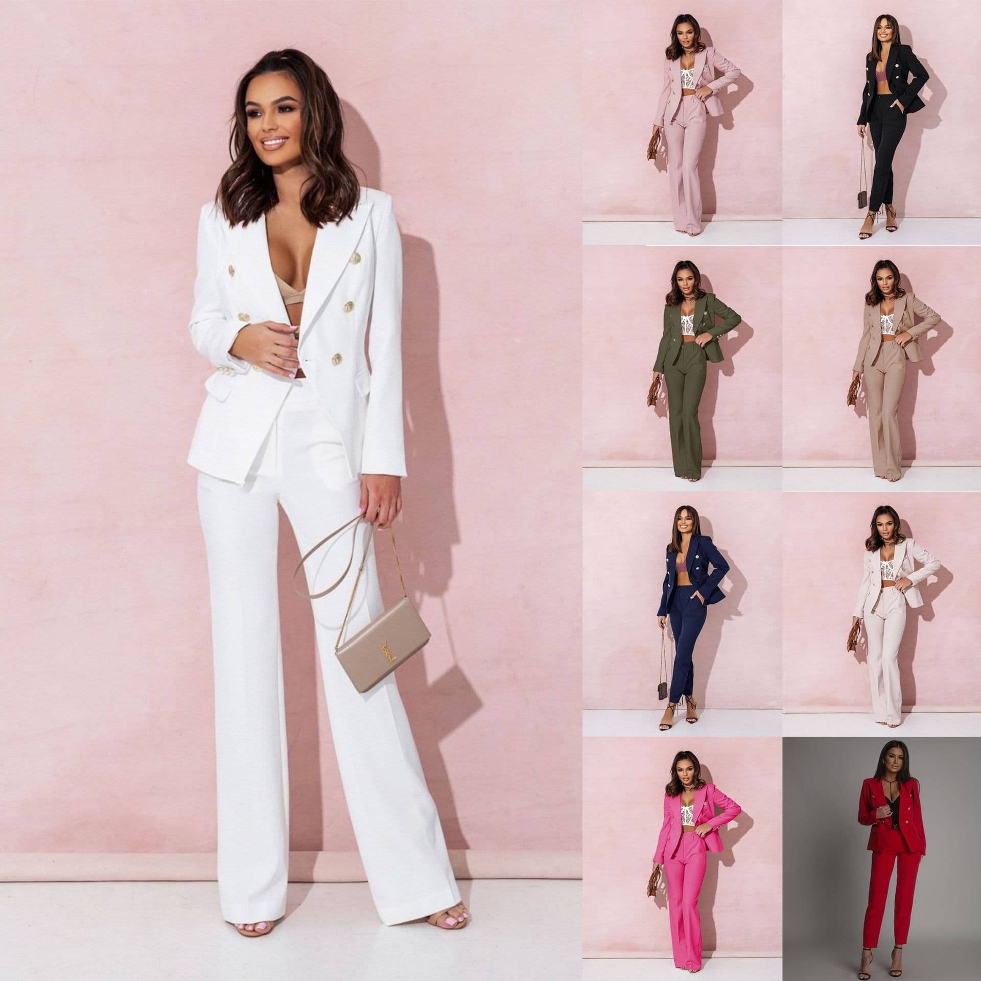 2025 Women's Winter Coat and Pants 2-Piece Set
