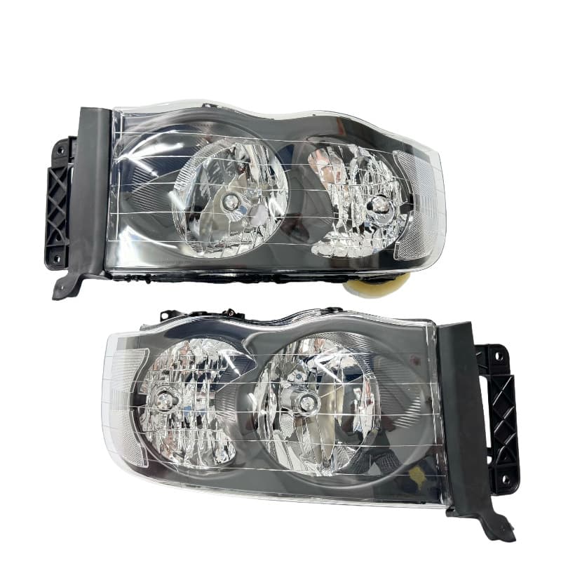 Compatible with 2002-2005 Dodge Ram 1500 2500 Halogen Headlight