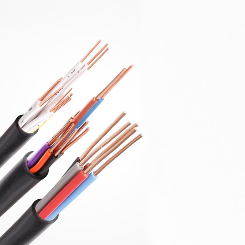 Electrical installation cable AVVR AVVRP instrument 2-core 3-core 5-core 7-core multi-core cable