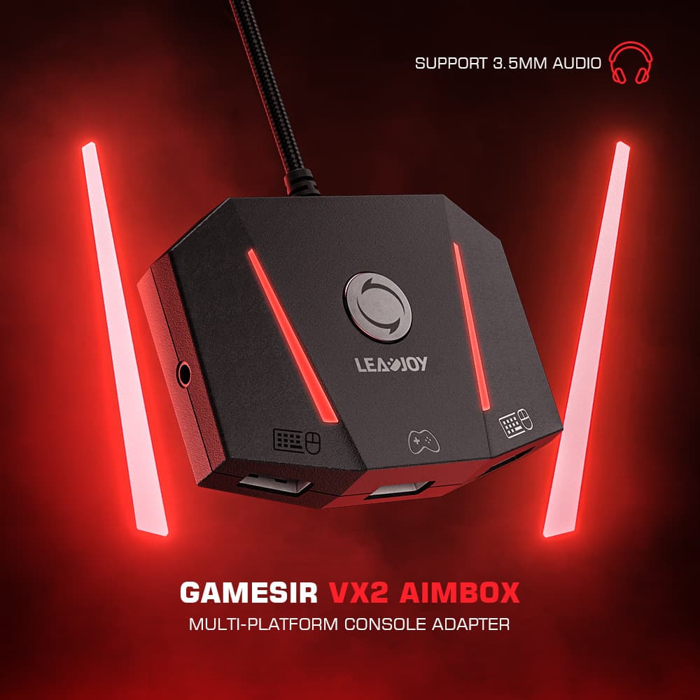 GameSir LeadJoy VX2 AimBox Game Console Keyboard and Mouse Converter for Xbox PS4 Switch