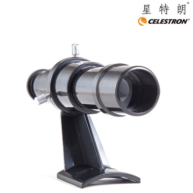 Celestron astronomical telescope accessory 5X24 monocular optical finderscope with bracket.