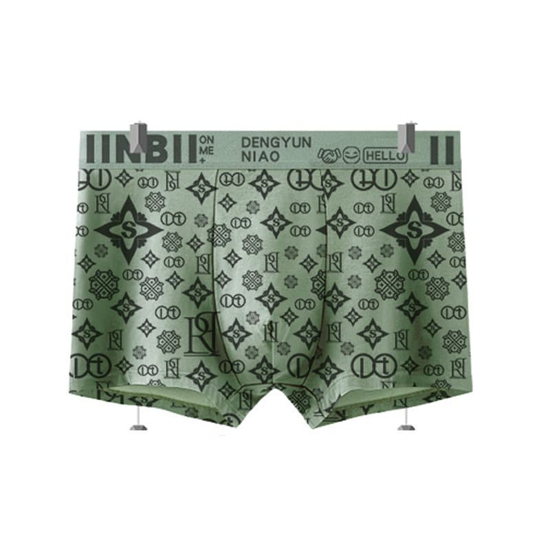 Wholesale Genuine Men's Boxer Briefs Printed Youth Breathable Men's Shorts