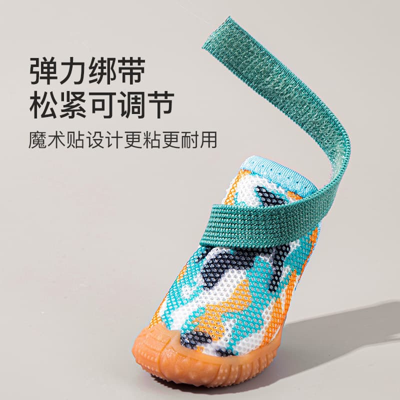 Mini Croc Shoes for Dogs, Summer Outdoor Anti-Dirty Pet Shoes, Non-Slip Cat Shoes for Small Dogs