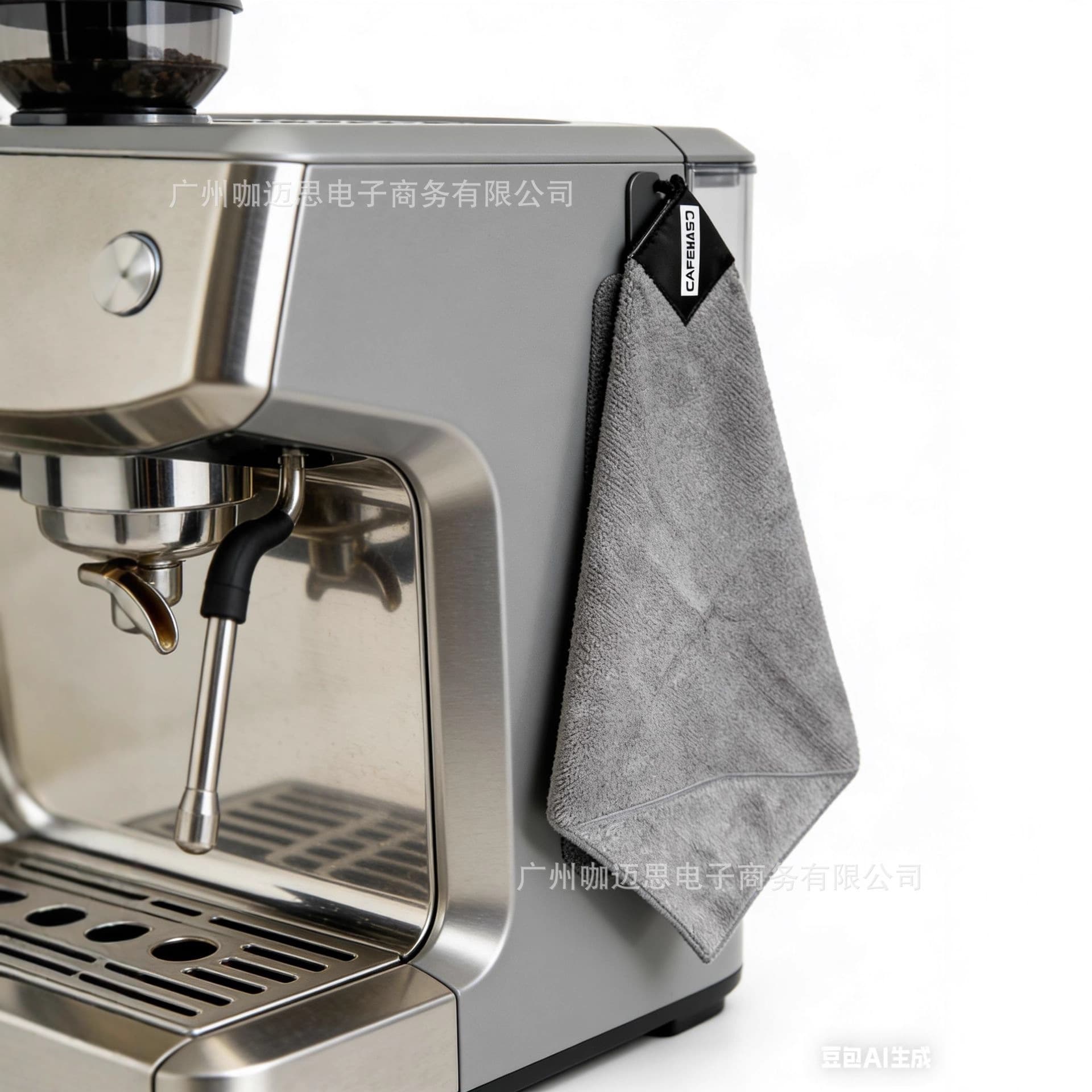 Coffee Machine Cleaning Cloth Bar Counter Towel with Magnet Kitchen Dish Towel Milk Tea Rag High Fiber Absorbent Coffee Shop