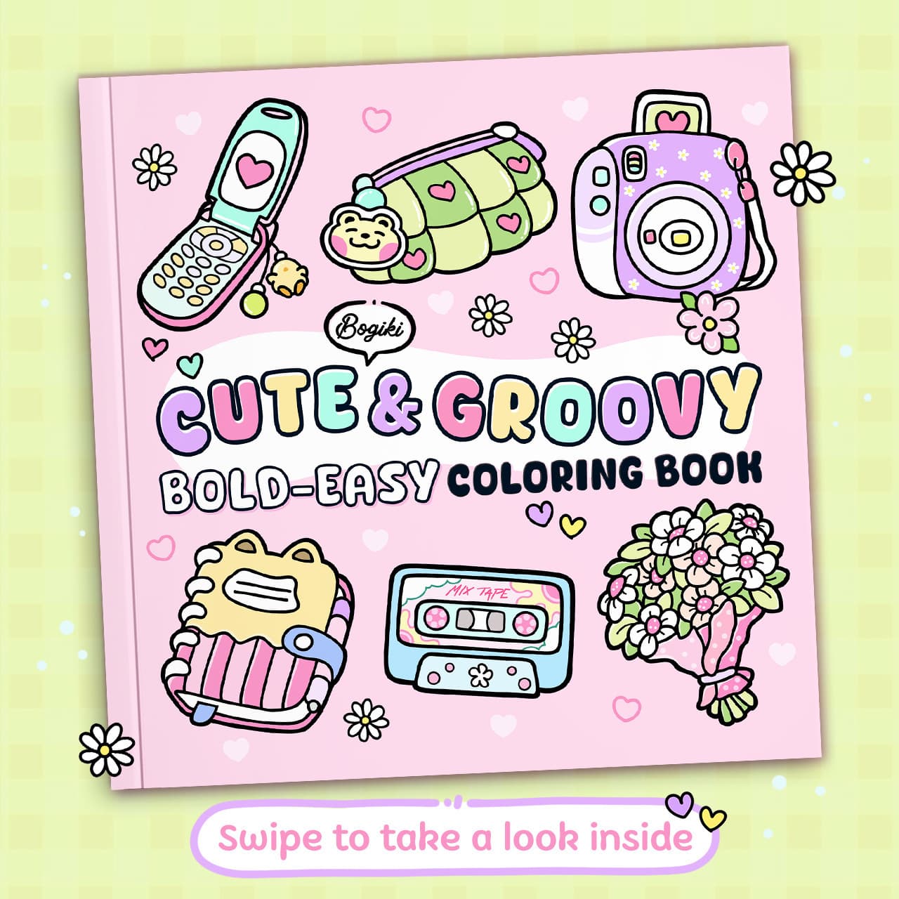 Cross-border Cozy Gril Coloring Book Cute Girl Stress Relief Children's Coloring Book Coloring Book Youth Painting Book