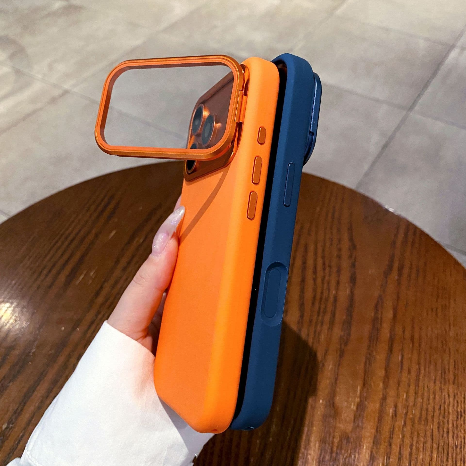 Xingyao lens holder mobile phone case suitable for Apple 17PROMAX trend 16PRO liquid silicone 16PRO/17P