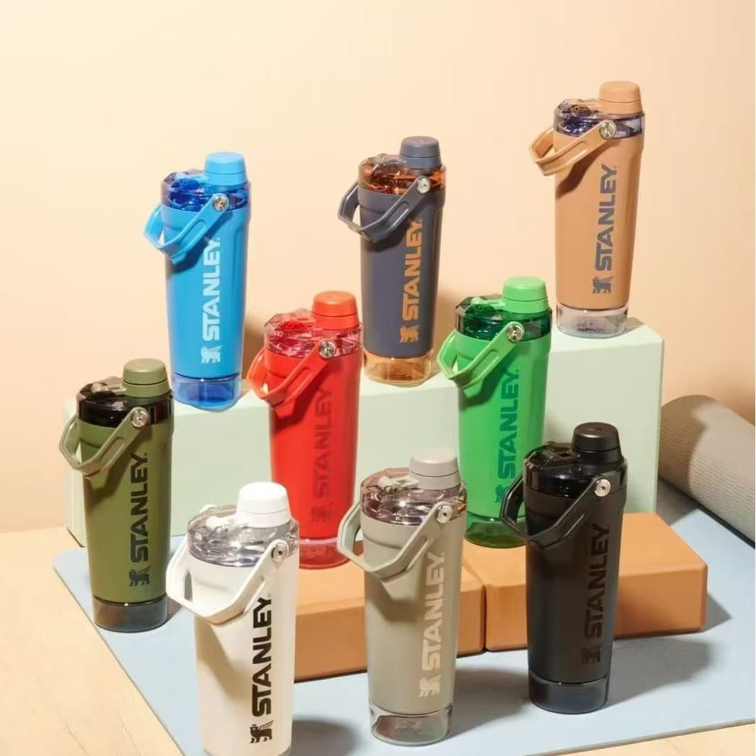 STANLEY Stanley New High Appearance Fashion Shaker Cup Portable Fitness Sports Water Bottle Travel Shaker Cup