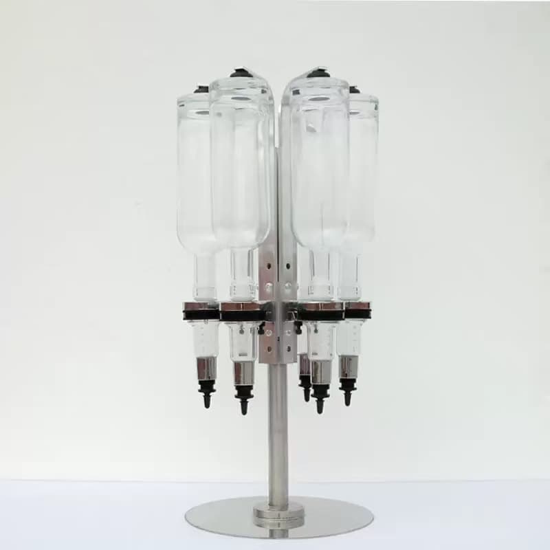 Bulk Perfume Bar Six-Pump Rotating Dispenser Cross-border Perfume Display Stand Aromatherapy Set Acrylic Display Rack