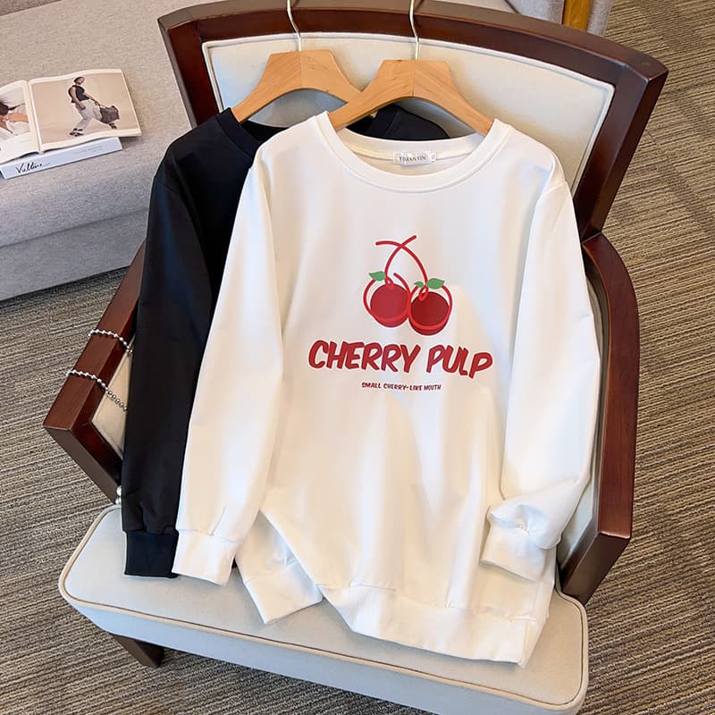 200/350 Jin Plus Size Oversized Autumn Sweatshirt Chest Circumference 150/160-6667