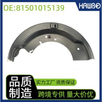 81501015139 Brake Cover Plate for MAN, Brake Dust Shield