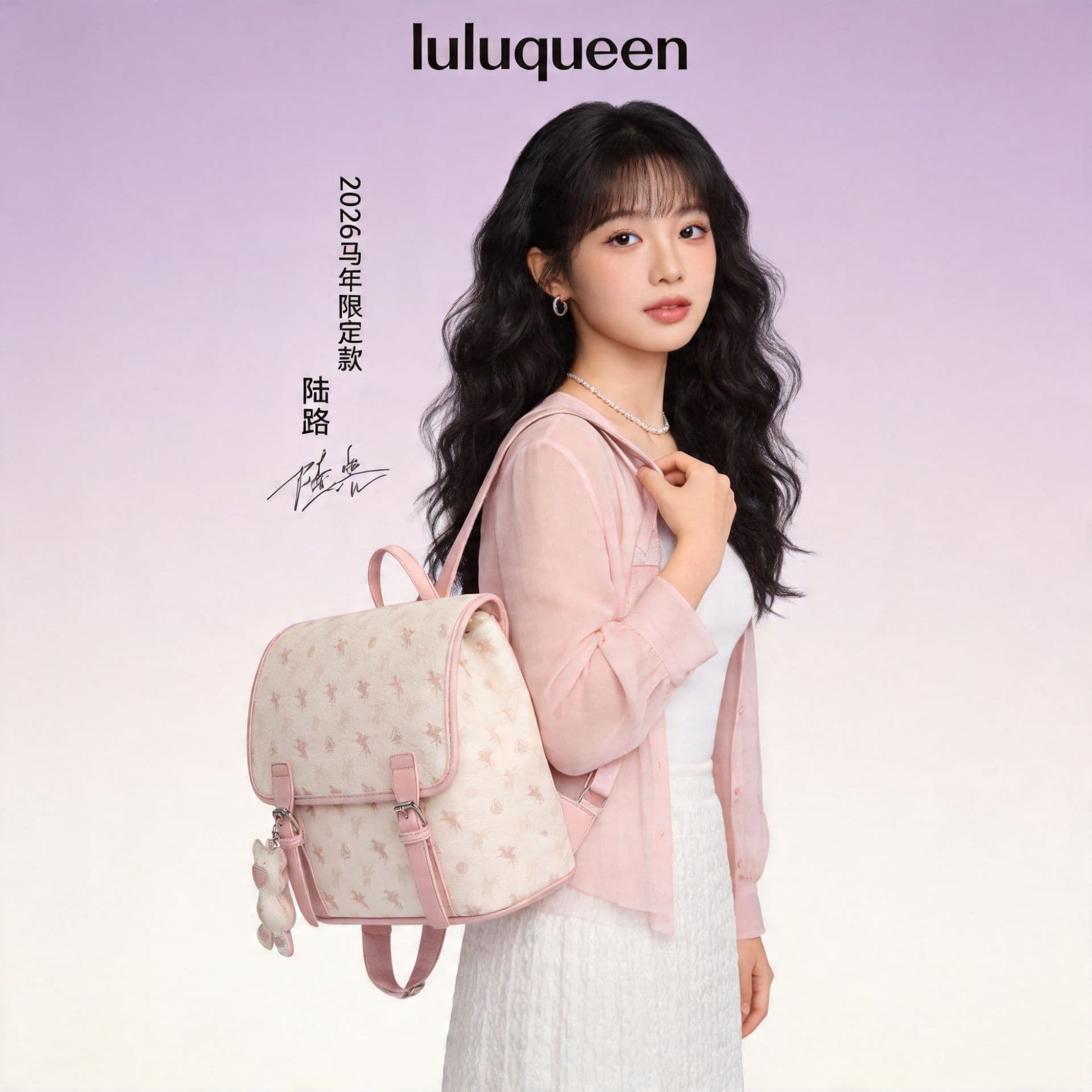 Pegasus Backpack Women's 2026 New Niche Design Commuting Bag Travel Lightweight College Student Customized School Bag