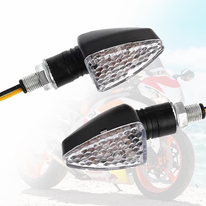 Wholesale Cross-border 15LED Motorcycle Turn Signal Vintage Scooter Indicator Light