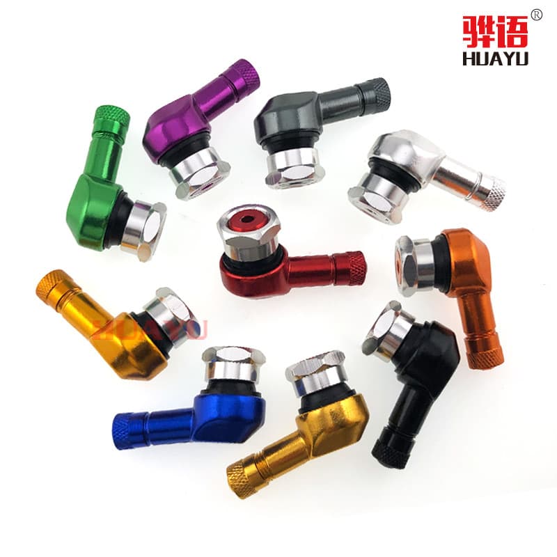 Aluminum Alloy Motorcycle Tire Valve Stem Rim Hole 11.3mm CNC Modified Electric Vehicle Tubeless Tire Valve