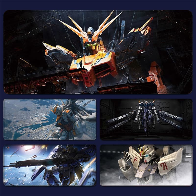 Gaming Mouse Pad Extra Large Gundam Mecha Computer Desk Mat Mouse Pad Sliding Mouse Game Keyboard Pad Source Factory