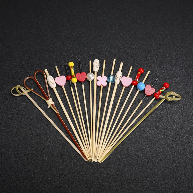 Wholesale [100-Pack] Cocktail Picks - Olive Skewers, Martini Toothpicks, Fruit Forks