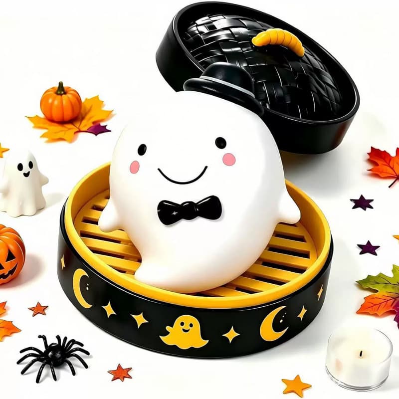 Cross-border Trade Stress Relief Flour Ball Squishy Toy for Kids, Cartoon Squeeze Toy