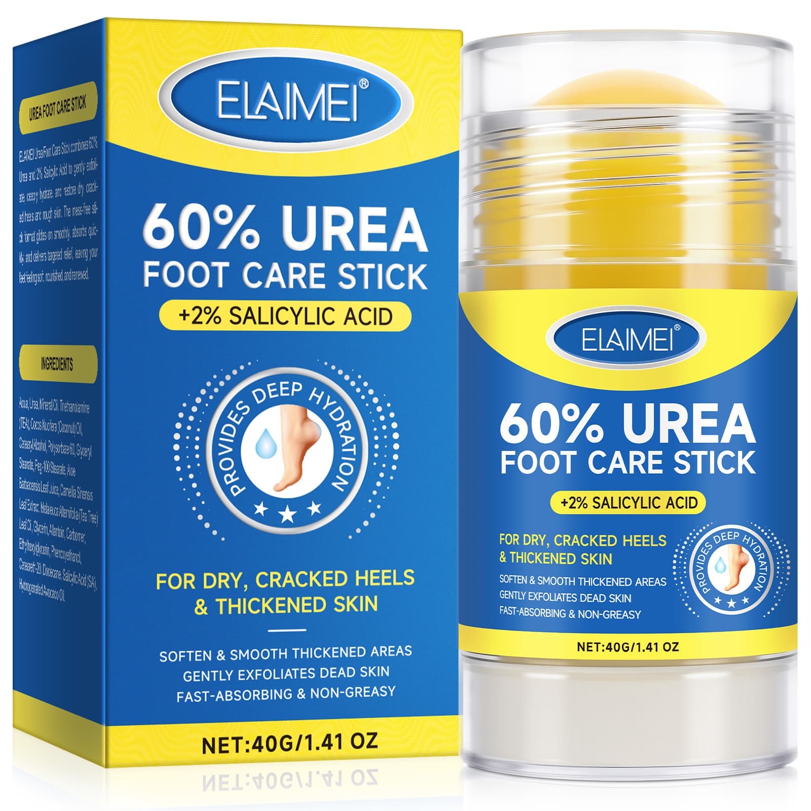 ELAIMEI Urea Foot Care Stick