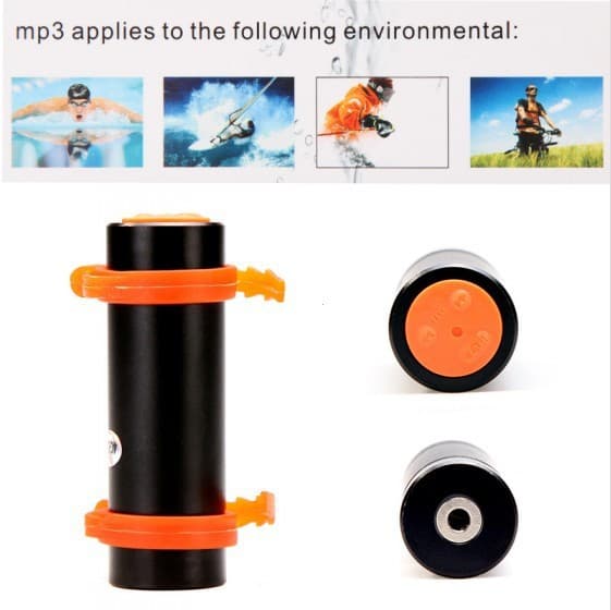 Waterproof Headset Style MP3 Player for Swimming Underwater Digital Computer Music Promotional Price