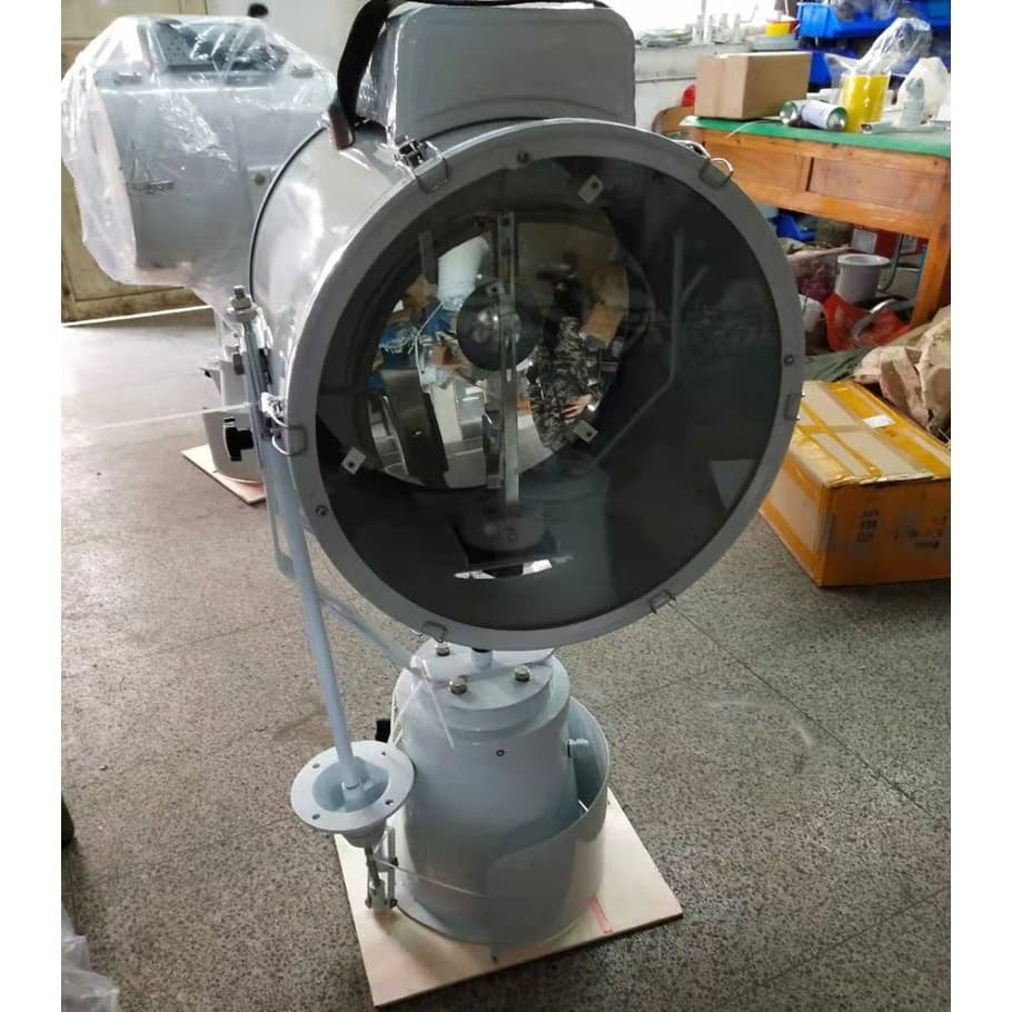 New Marine Steel Searchlight TZ1 Spherical Mercury Xenon Lamp Floodlight Sweeping Light 1000W with Integrated Ballast
