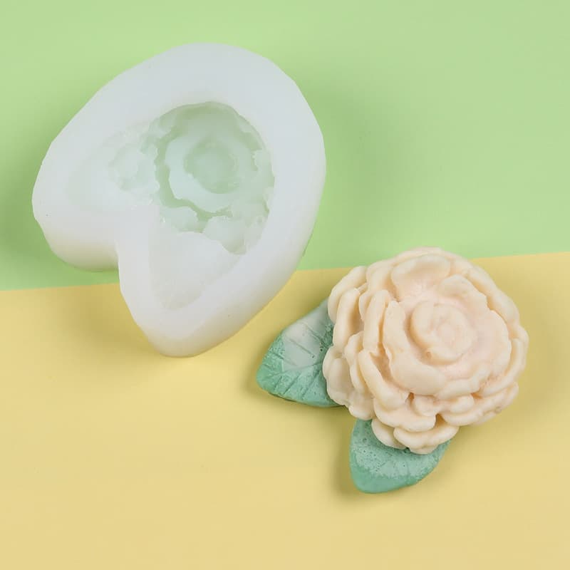 3D Jasmine Flower Chocolate Candy Fondant Cake Decoration Silicone Mold Baking Mold