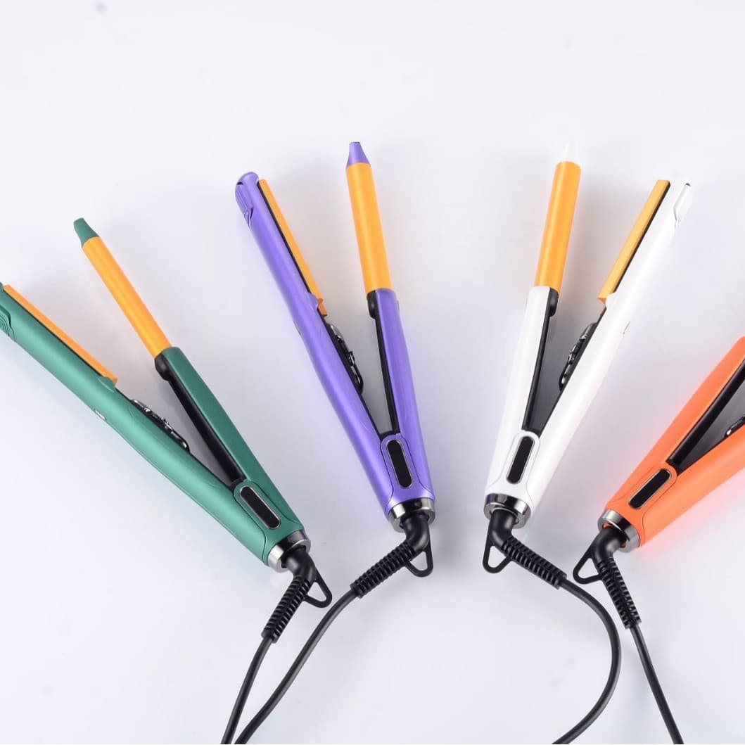Morgan Styling Root Lift Curling Iron with Arc Ceramic Glaze for Voluminous Roots, Electric Curling Wand for Cross-Border Sales