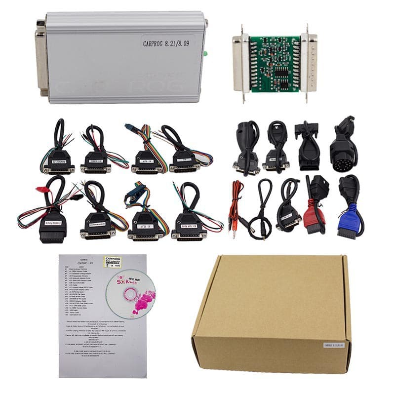 CARPROG V13.77 FULL V13.77 Complete Kit Car Fault Diagnostic Tool Detector