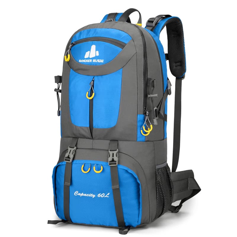 New Amazon Large Capacity Hiking Backpack 50L, Water-Resistant, Tear-Resistant, Travel Sports Backpack, Off-Road Dual-Shoulder Backpack