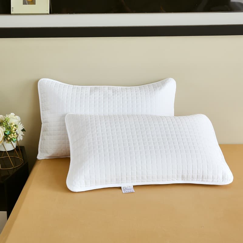 All-cotton home pillow protectors, isolation inner layer, sweat and oil-proof padded pillowcases.
