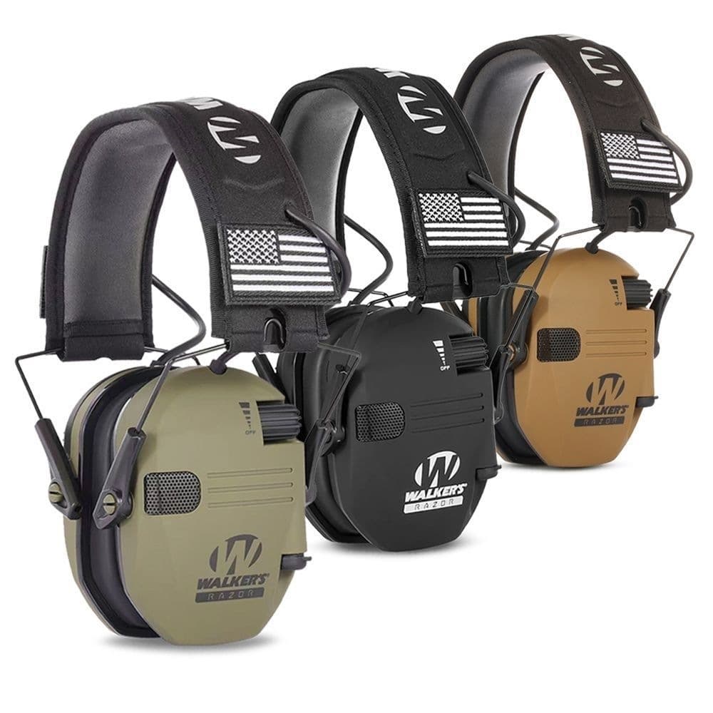 Sound Pickup Noise Reduction Tactical Headset CS Protection Folding Ear Muffs Outdoor Foldable Electronic Shooting Headband Noise-Isolating