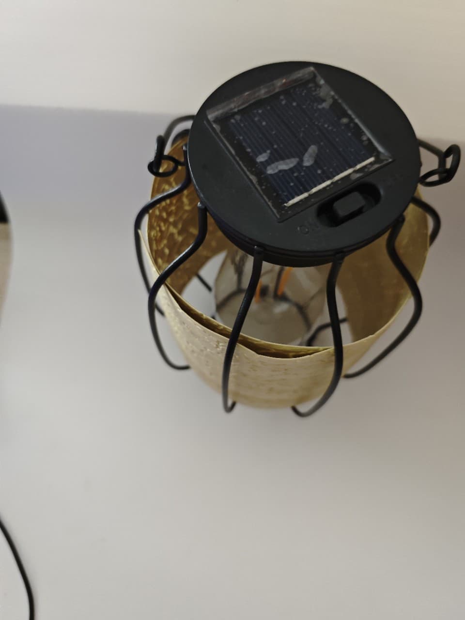 New Solar-Powered Flower Stand Lamp LED Retro Floor Lamp Garden Decoration Ornament Lamp Detachable Homestay Style Lamp