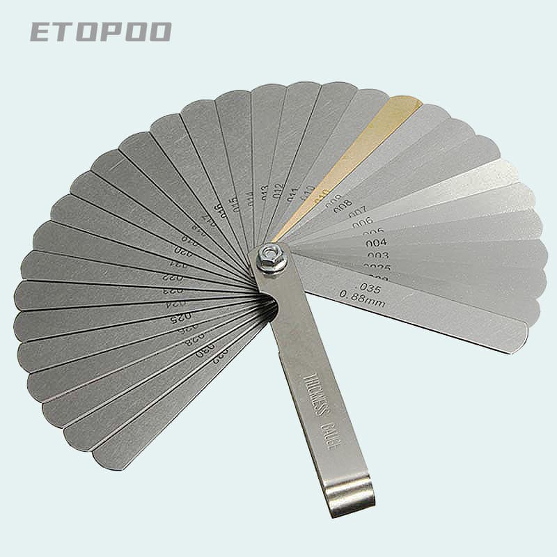 89A32 Brass Sheet Supply Various Specifications Feeler Gauge Stainless Steel Feeler Gauge Combination Feeler Gauge