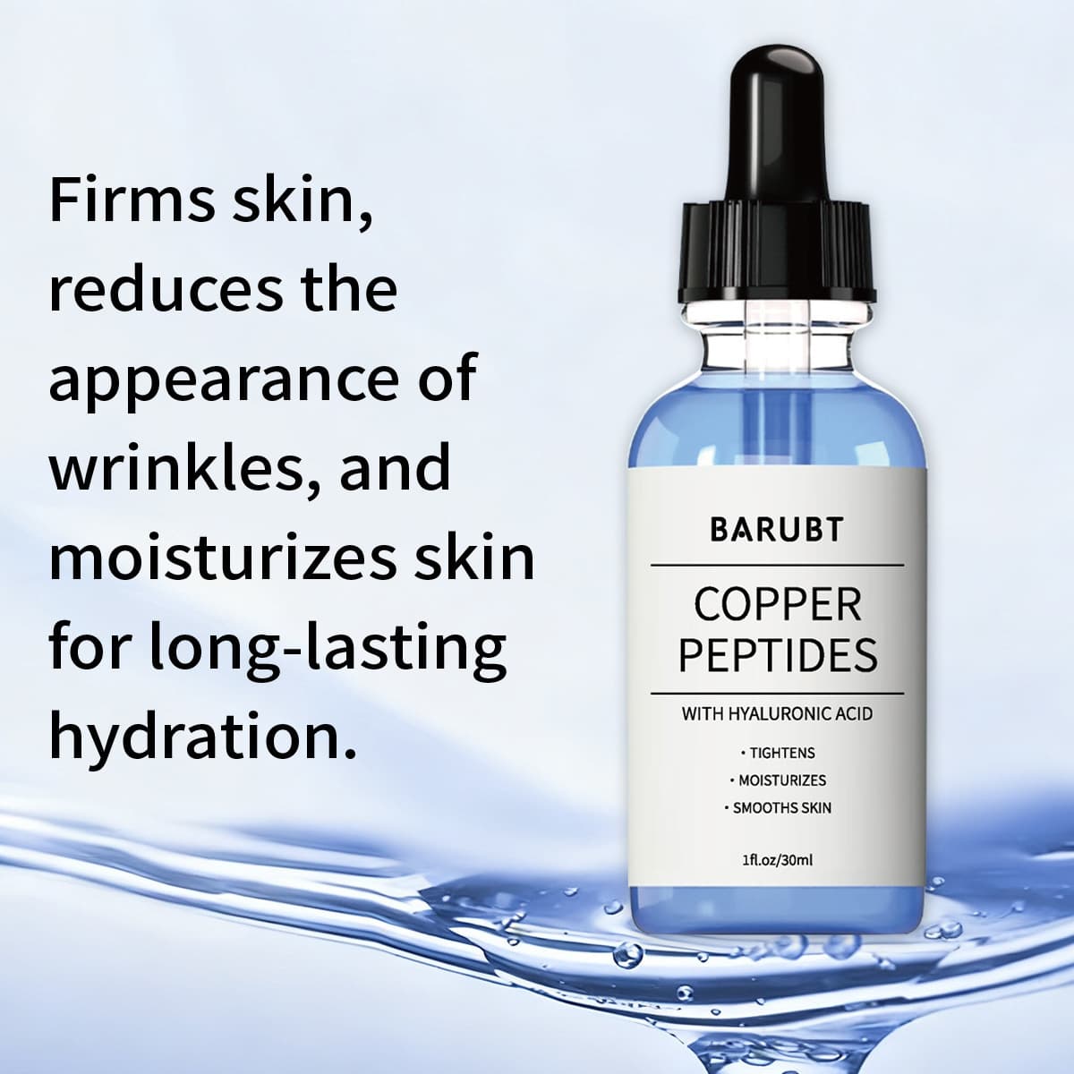 Cross-border Bestseller Copper Peptides Serum for Face, Moisturizing and Firming