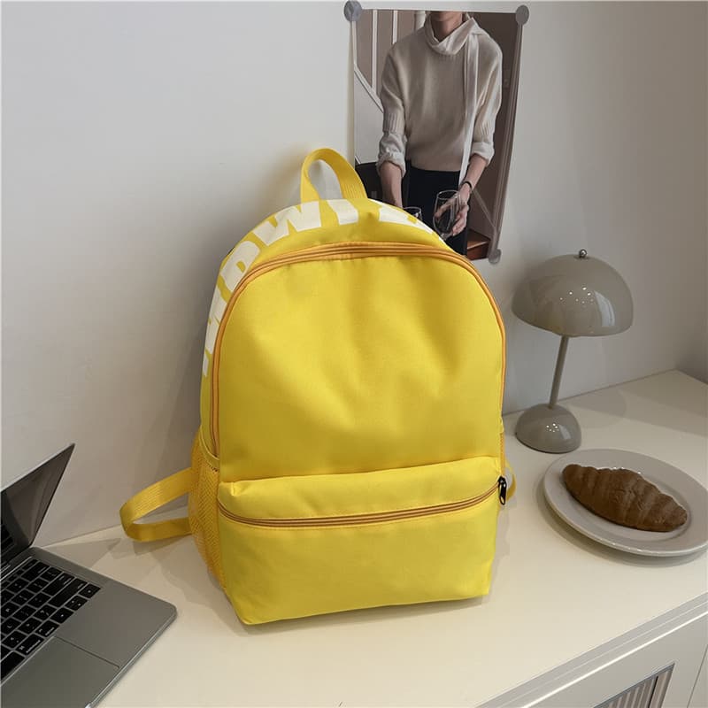 2025 summer schoolbags, backpacks for primary and secondary school students, casual children's tutoring bags, simple backpacks for college students