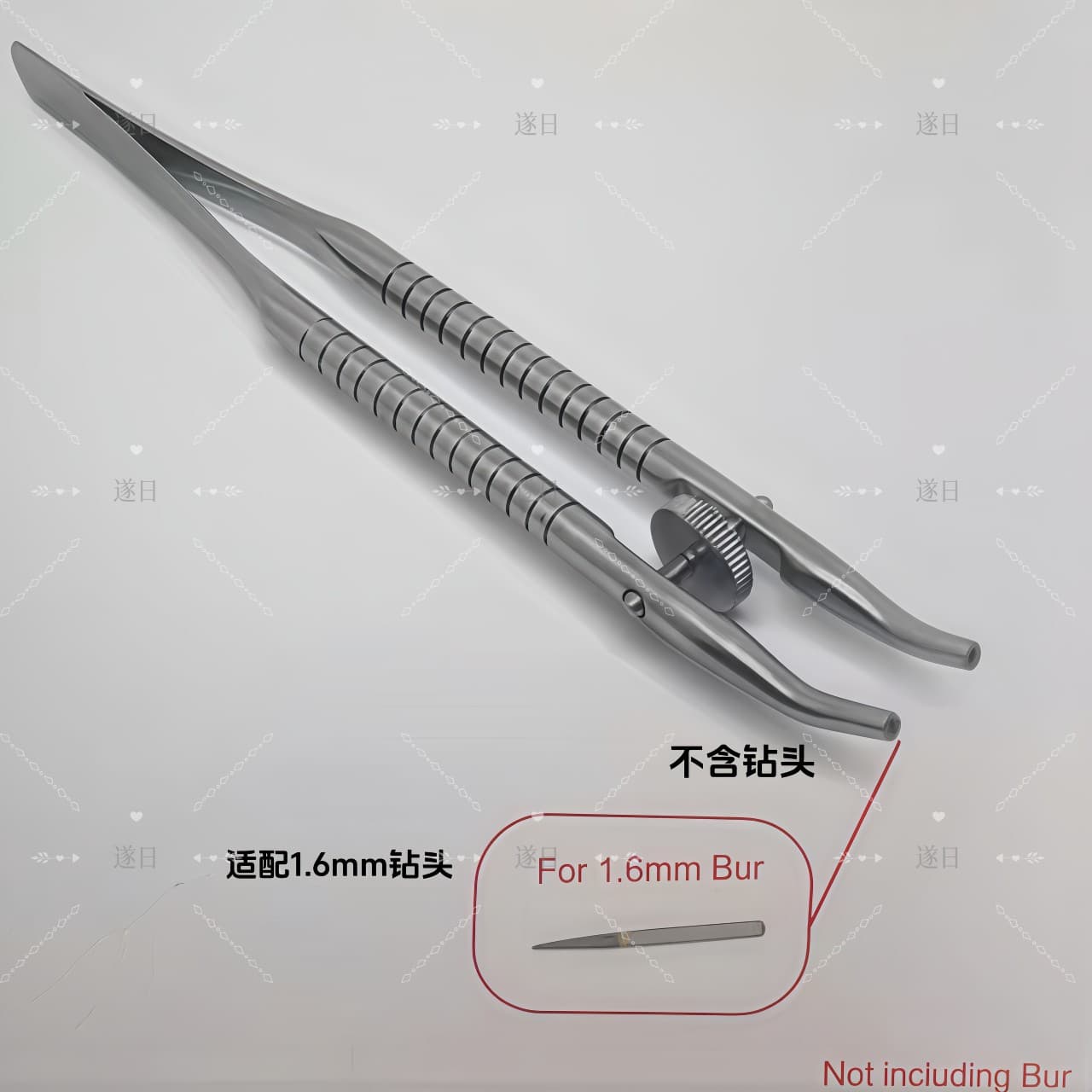 Imported dental tweezers, crown holders, crown holders, crown clamping tweezers, crown holders, crown polishing clamps, dental oral cavity
