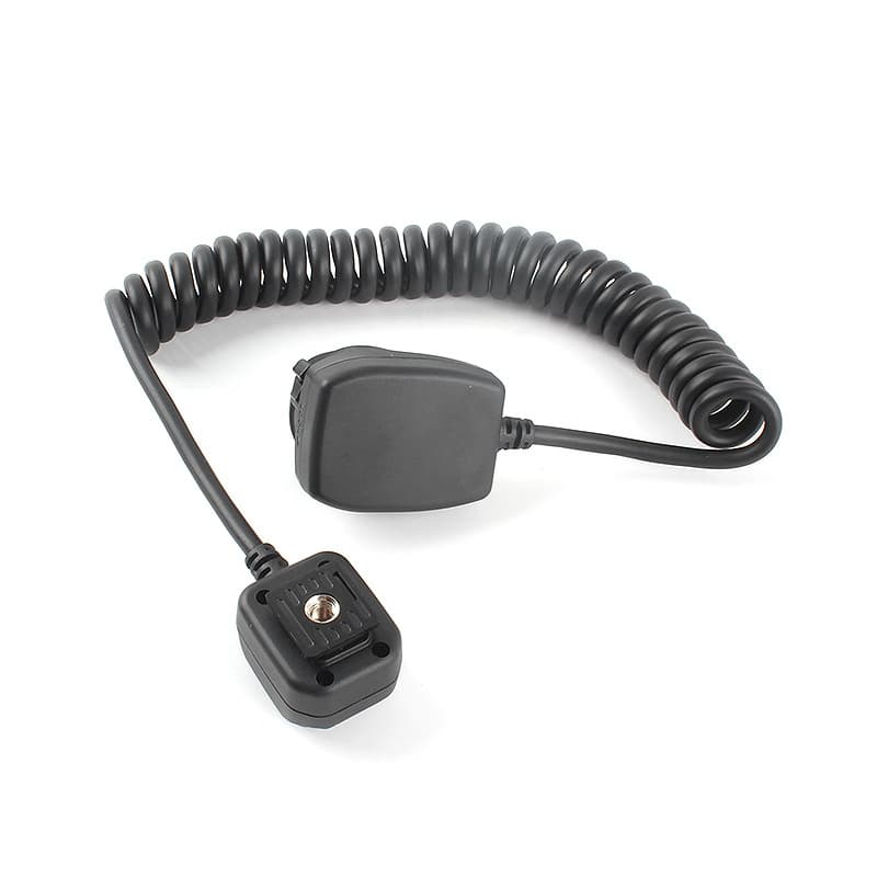 Compatible with Olympus FC-O3 flash trigger cable, camera flash off-camera TTL sync cable for flash connection