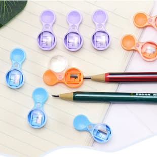 Tianzhuo 56180 Cute 2.0 Thick Lead Pencil Sharpener, Mini Student Pencil Sharpener, Portable Sharpener