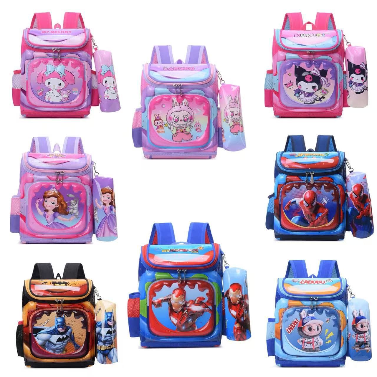 Foreign trade wholesale large capacity kindergarten school bag grade hard shell space bag children's backpack burden reduction student bag