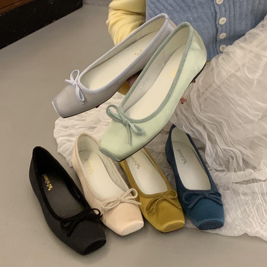 Jonmei for San Women's Height-Increasing Casual Shoes Spring New Style Shallow Mouth Flats Gentle Retro Leisure Shoes