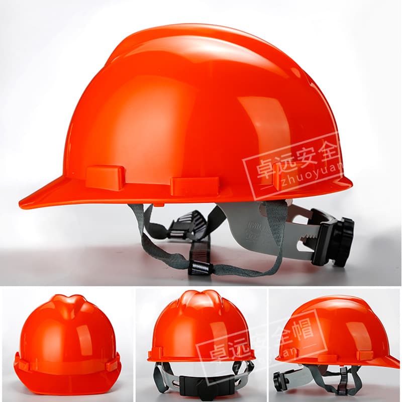 Zhuo Yuan ZY-01A Safety Helmet Thickened Breathable ABS Helmet Building Engineering Construction Leadership Anti-impact Safety Helmet