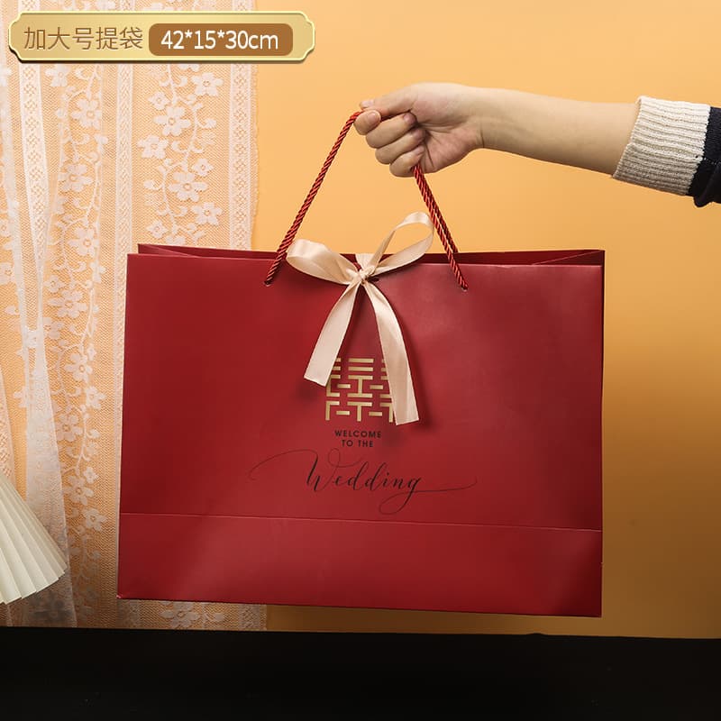 Wedding handbag, gift bag, wedding candy bag, style paper bag, sugar box packaging, hand-held return gift bag, dropshipping