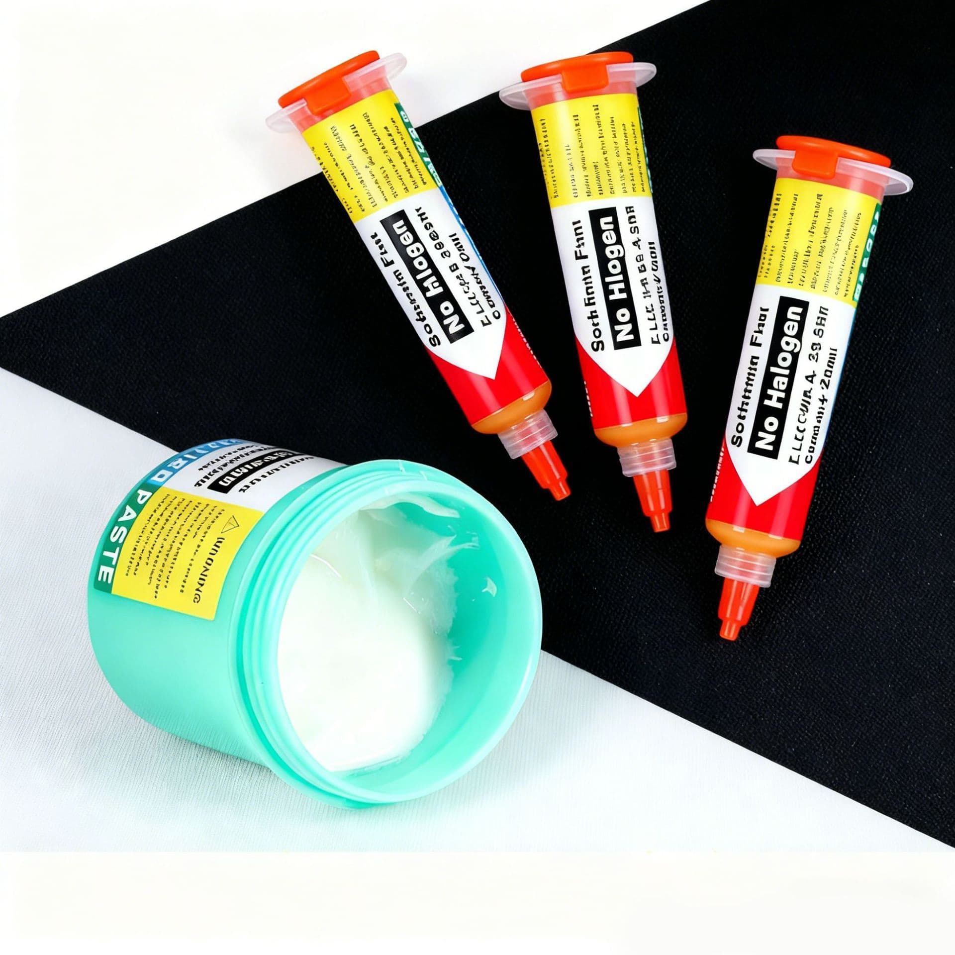 BGA Flux Paste 558 Lead-Free Halogen-Free Flux Easy Tinning for Mobile Phone Chip Soldering Repair Paste 559
