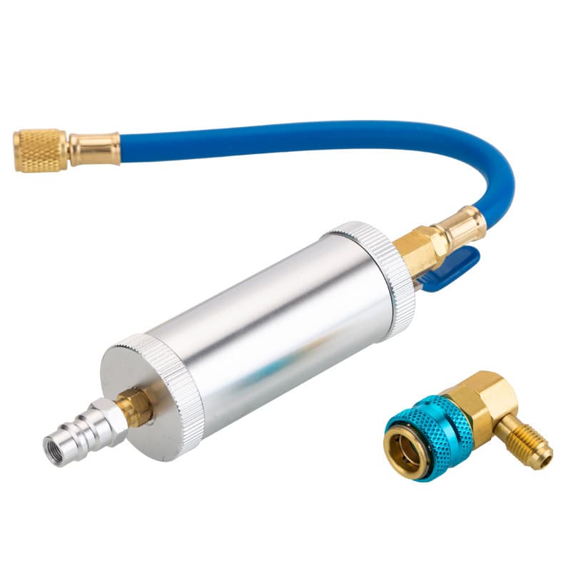 1/4 Inch Pure Liquid Oil Coolant Charging Tube R12 R134A R22 Air Conditioning Car Oil Injection Tool