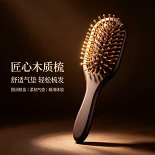 Factory Direct Supply Bamboo Spray Paint Multi-Color Cushion Massage Comb Head Meridian Fatigue Relief Steel Pin Large Board Comb Home Use