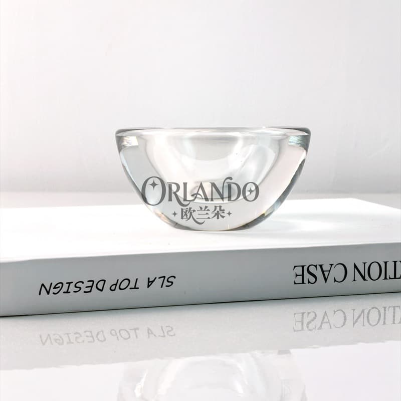Thickened Crystal Glass Simple Transparent Small Flower Vase Crystal Bowl for Windowsill, Small Dining Table Desktop Flower Arrangement