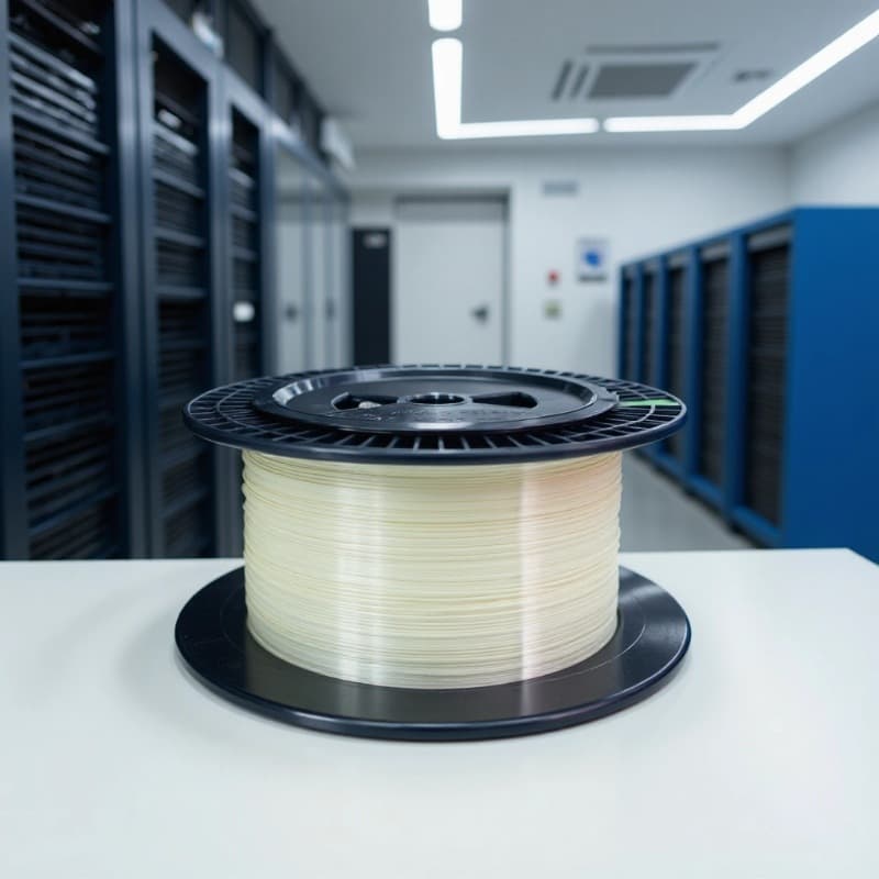 Shandong Pacific G652D Single-Mode Bare Fiber 9/125um Communication Fiber OTDR Tested Spool B1.3