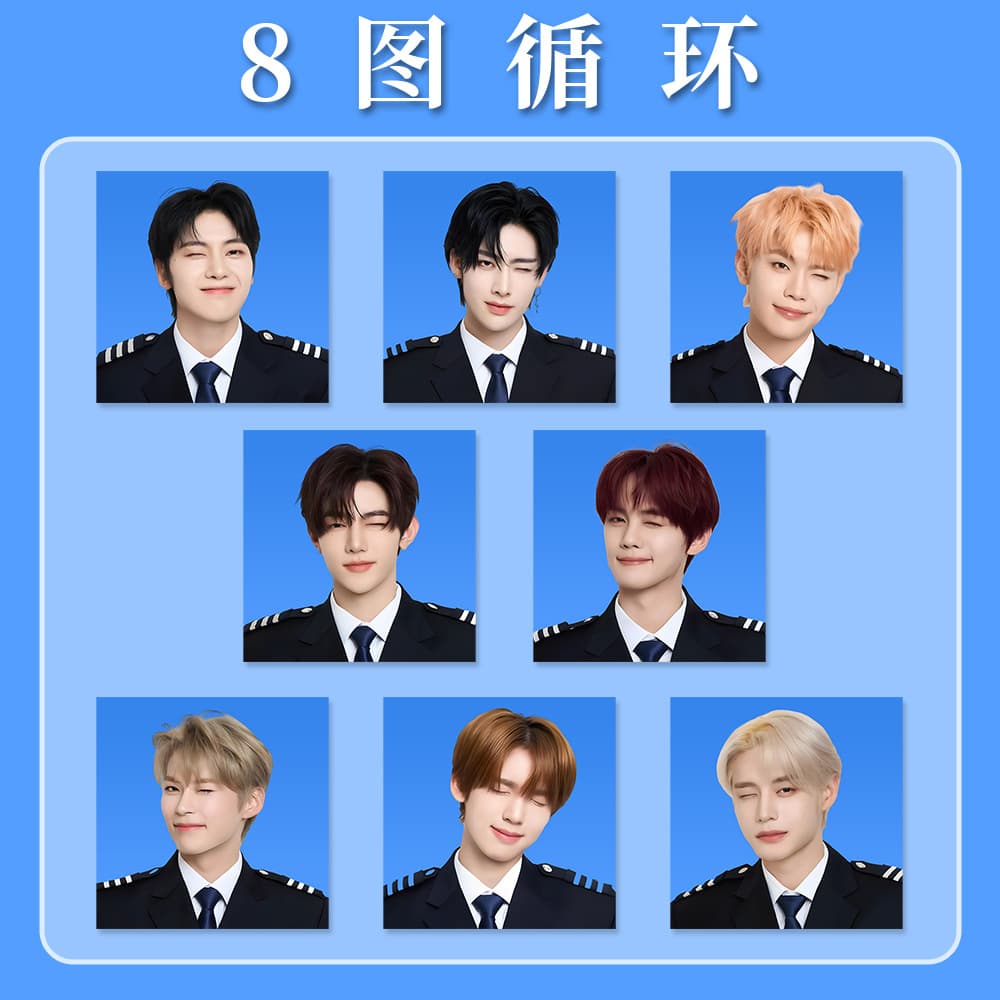 Kpop Idol Creative Sticker Roll DIY Accessories Phone Stationery Decorative Washi Tape Seal Sticker Wholesale